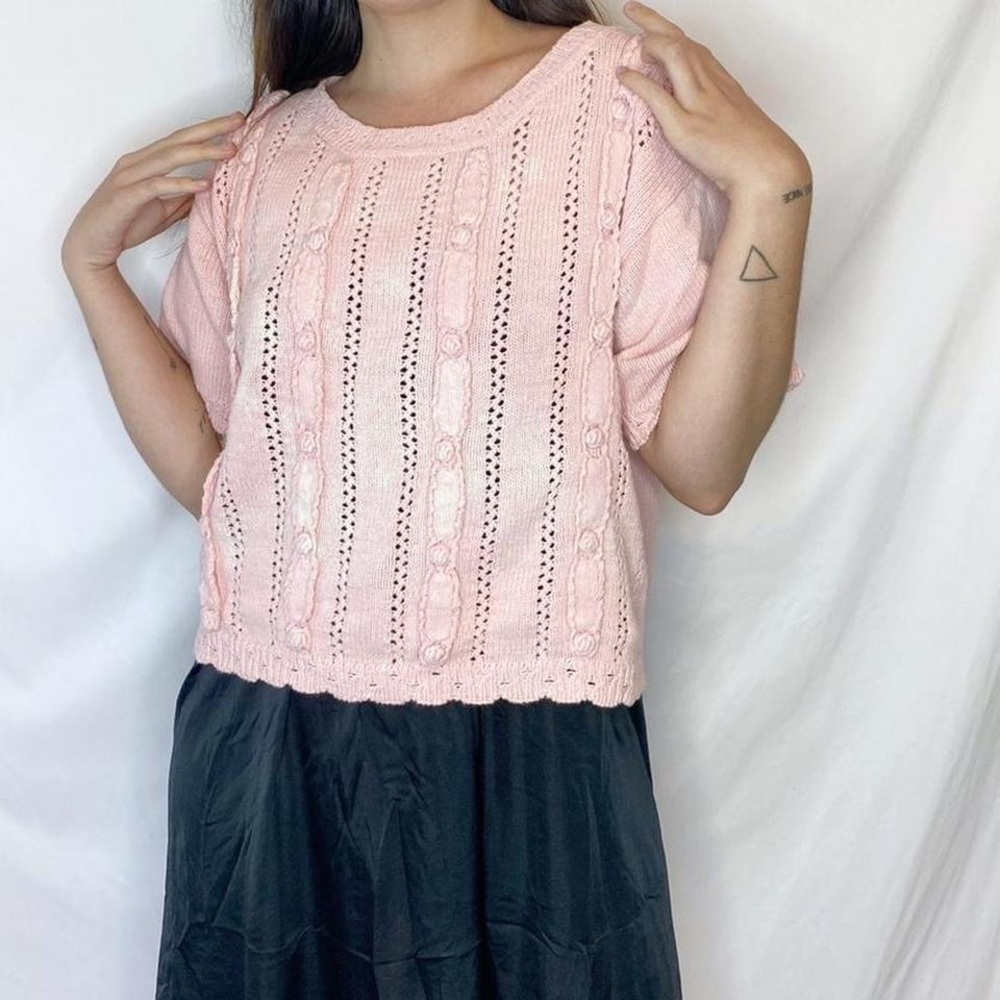 CLOVELLY vintage pastel sweater